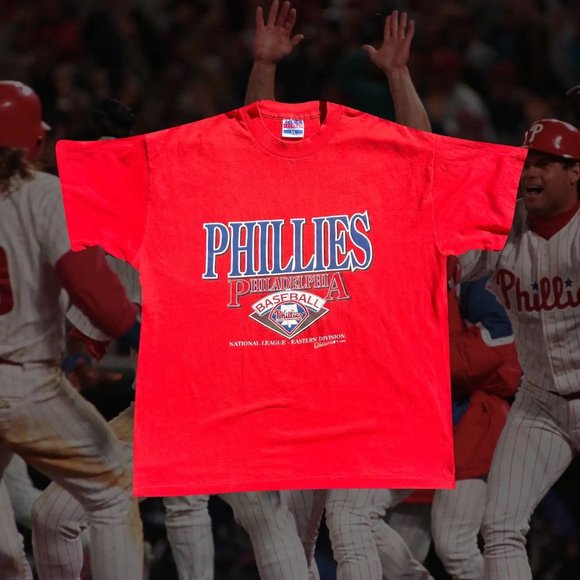 Philadelphia Phillies Vintage 90s Tee Shirt - Picture 1 of 3